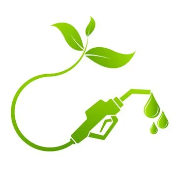 08-Biodiesel Day 10 August. International Greeting for Eco Environment Stock Illustration