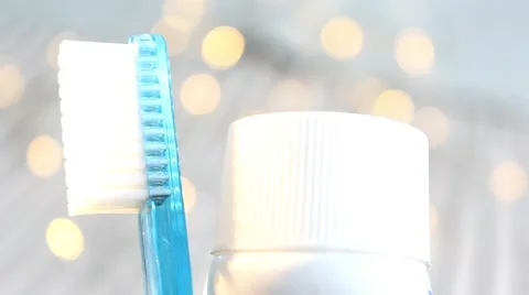 08 - Pack -Toothbrush - Center 02 Stock Footage 62224242