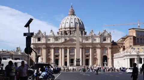 08 StPeters WS long lense 1080P 스톡 동영상 45346763