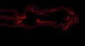 08 - Vertical HD sexy dancer silhouette - red on black HD Footage