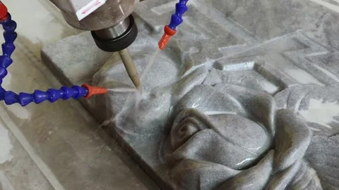 080 stone milling Stock Footage 154203729