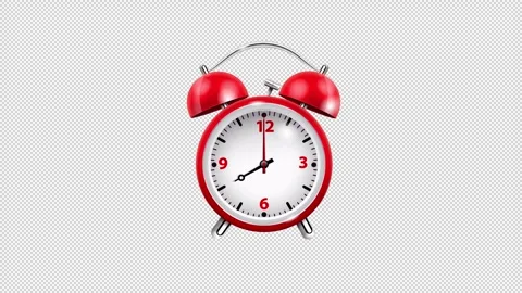 08.00 Alarm Clock Alpha 動画素材 276302016