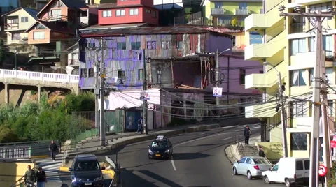 0805 Valparaiso, Chile Stock Footage 34296936