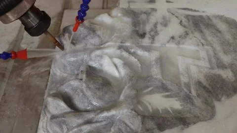 081 stone milling Stock Footage 154203722