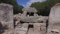 Sardinia, Megalithic Grave of Mont'e S'Abe Giant Tomb
