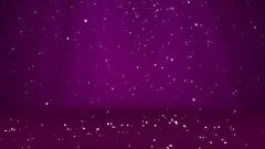 Snow fall and settle on the surface. Purple winter background as place for