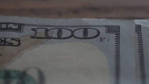 0823-100s-money Stock Footage 249107448