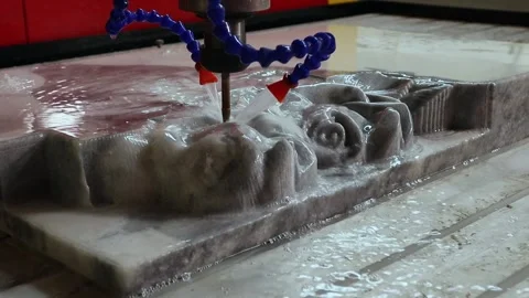 083 stone milling Stock Footage 154203721