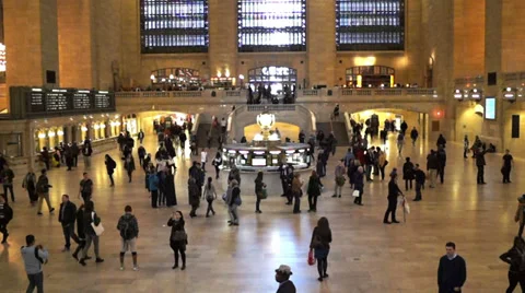 0835 Grand Central, Manhattan, NYC Stock Footage 33756350