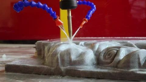 084 stone milling Stock Footage 154203739