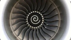 Jet engine of aircraft