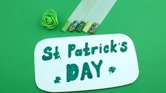 Floret and manicure St. Patrick's Day