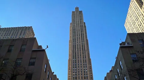 0880 Rockefeler Center Stock Footage 34360463