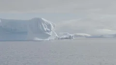 Antarctica Calving Glacier Global Warming Wide