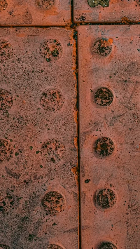 088_Tactile paving surface texture.mp4 Stockbeeldmateriaal 345817777