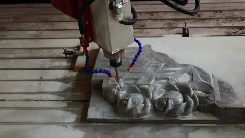 089 stone milling Stock Footage 154203786