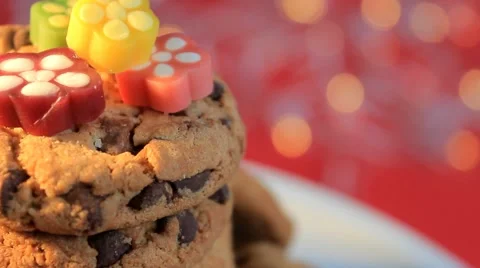 09 - Cookies - sugar - 01 Stock Footage 62273383