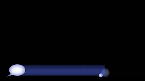 09 lowerthird design blue Stock Footage 11519777