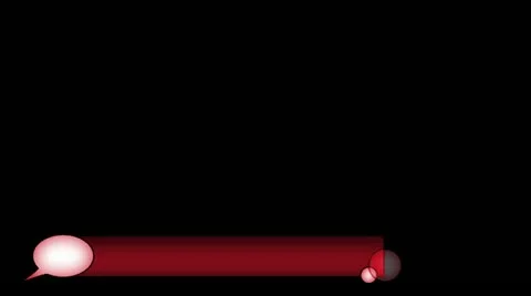 09 lowerthird design red Stock Footage