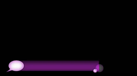 09 lowerthird design violet Stock Footage 11519794