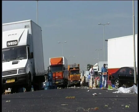 09 trucks Stock Footage 371289