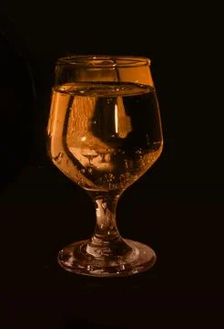 09 wine glass graphic Stock Photos