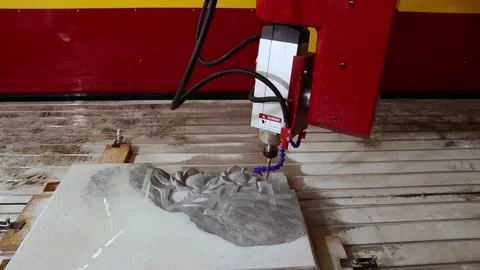 090 stone milling Stock Footage 154203771