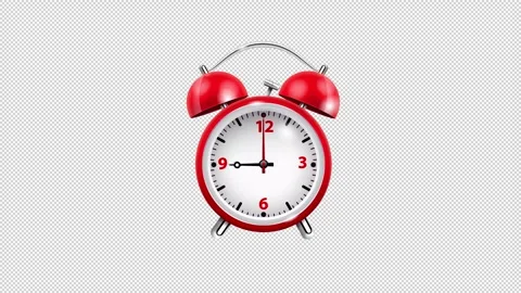 09.00 Alarm Clock Alpha 動画素材 276312134