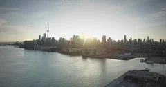 Toronto Canada Skyline Aerial