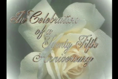 0901 25th Anniversary Stock Footage 832055