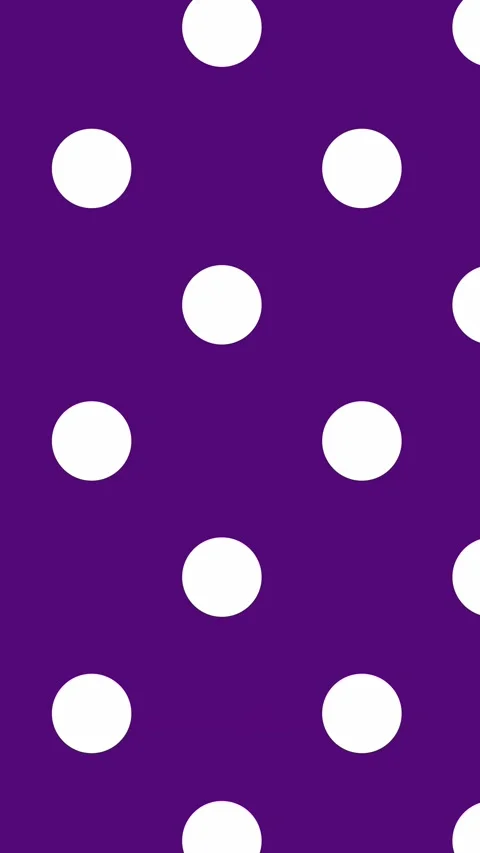 090_Polka dot pattern on purple background.mp4 Stock Footage 348100548