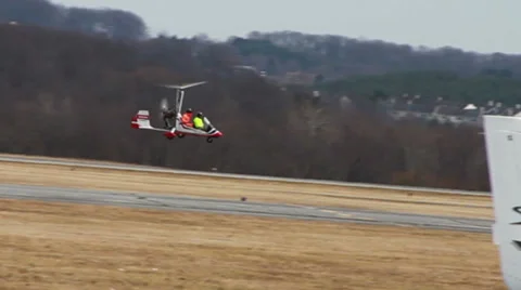 0929 Helicoter taking Off Stock Footage 36076343