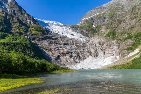 Boyabreen  Glacier  in  Jostedalsbreen  National  Park,  Norway xkwx boyabreen,  glacier,  jostedalsbreen,  national,  park,  norway,  icehouse,  icebox,  fjaerland,  sogndal,  sogn  og  fjordane,  ice,  arctic,  cold,  snow,  lake,  pond,  water,  spectacular
