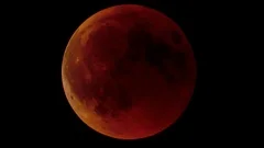 Total Lunar Eclipse 2018 Timelapse With Phase From Bloodmoon To Normal Moon 4K