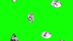 Falling Diamonds - Loopable CG Animation