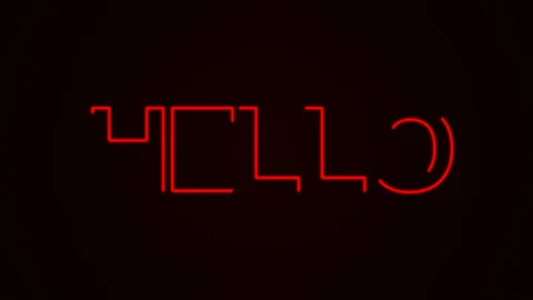 0Z Hello Stock-Footage 133782591