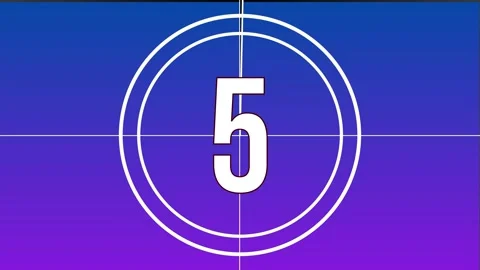 1 to 10 Counting Animation | Engaging Motion Graphic. Stockbeeldmateriaal 299837244