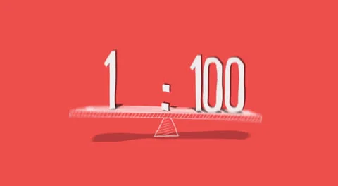 1-100 lever 스톡 동영상 24775791