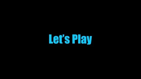 1, 2, 3 count and let's play and go text isolated on background Vídeo Stock 336549774