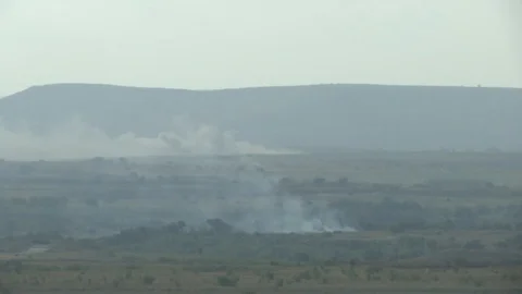 1 ABCT conducts a Fire Coordinated Exercise during Ironhorse Challenge - 2015 Stock Footage 107538679