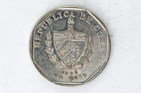 1 Cent Repubic de Cuba Coin Foto stock
