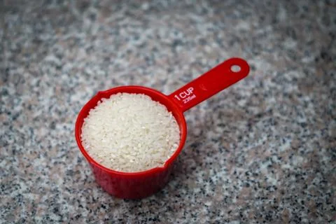 1 cup of rice Stock Photos