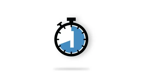 1 Days Left label on white background. Flat icon. Motion graphics. Stock Footage 151535975
