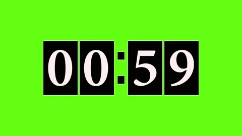 Digital Countdown Timer 1, Technology Stock Footage ft. clock