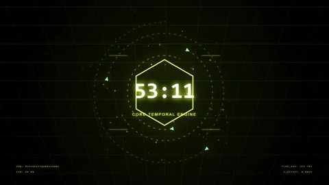 1 minutes Countdown animattion Stock Footage 335109818