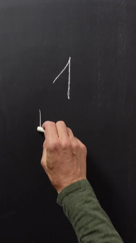 1 plus 1 equals 2 Stock Footage 274501908