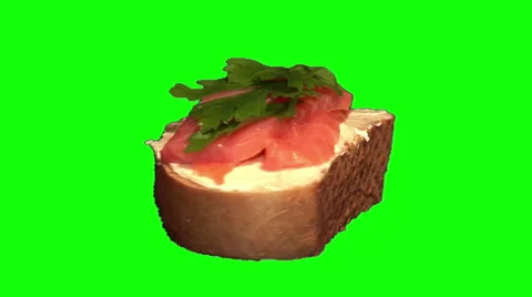 1 sandwich rotating Stock Footage 44888361