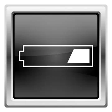 1 third charged battery icon Stock-Illustration