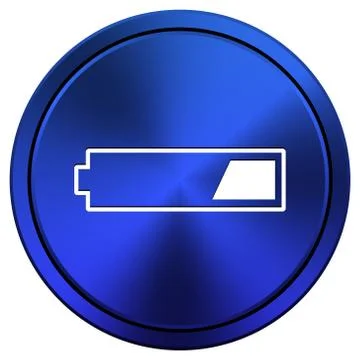 1 third charged battery icon Stock-Illustration