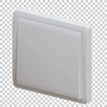 1 Way Switch 3D Render Illustration Stock Illustration